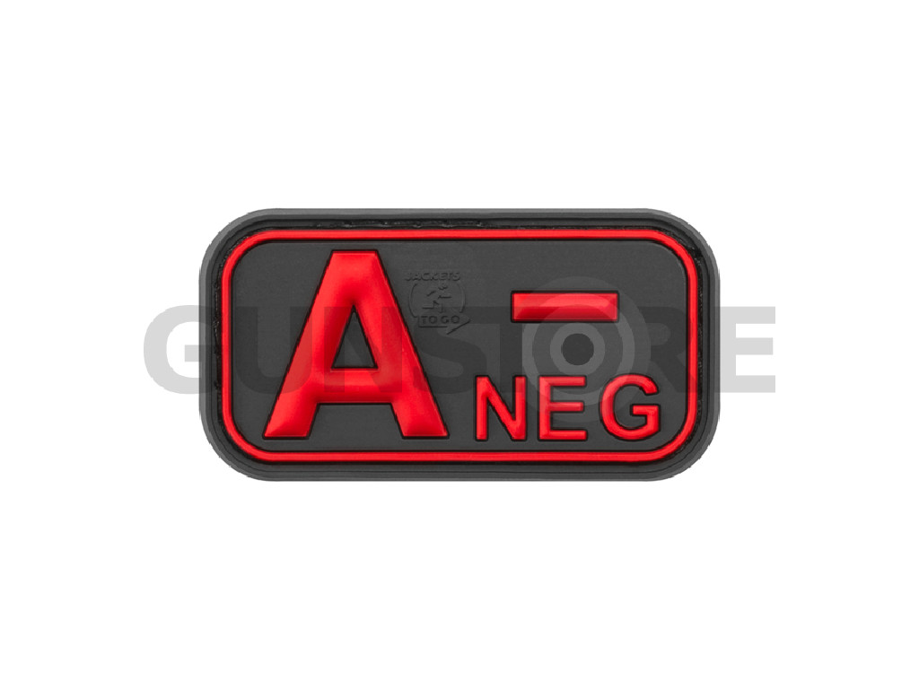 Bloodtype Rubber Patch A Neg