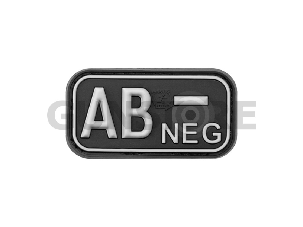 Bloodtype Rubber Patch AB Neg