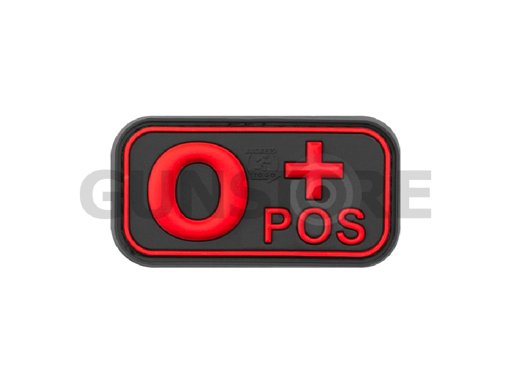 Bloodtype Rubber Patch 0 Pos