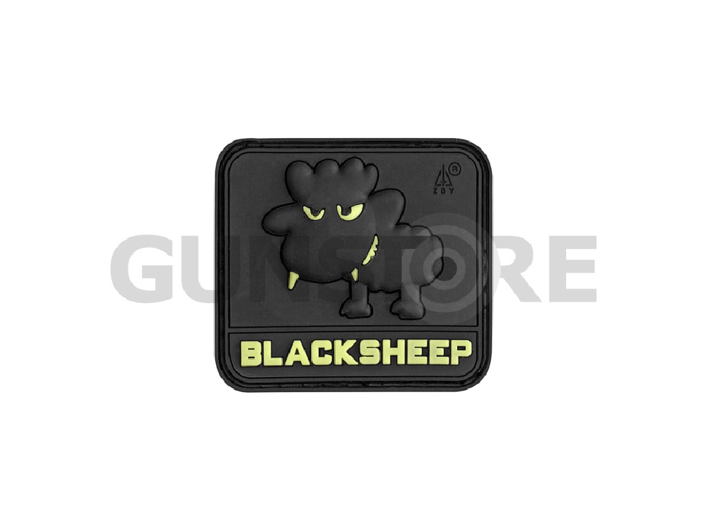 Little Black Sheep Rubber Patch