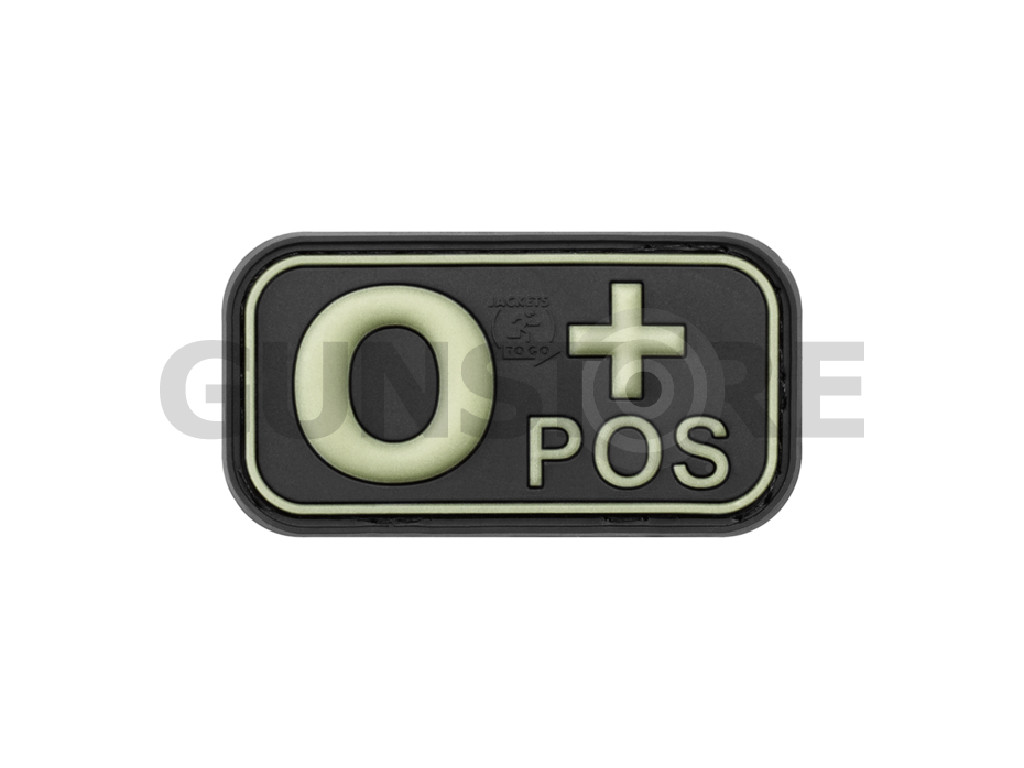 Bloodtype Rubber Patch 0 Pos