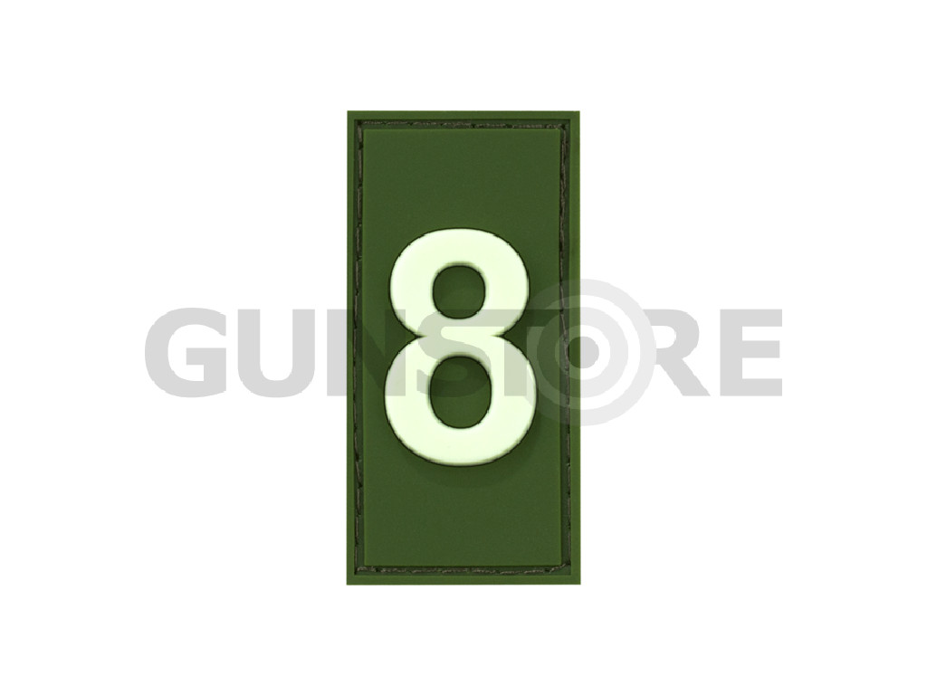 8 Team Member Rubber Patch Forest GID