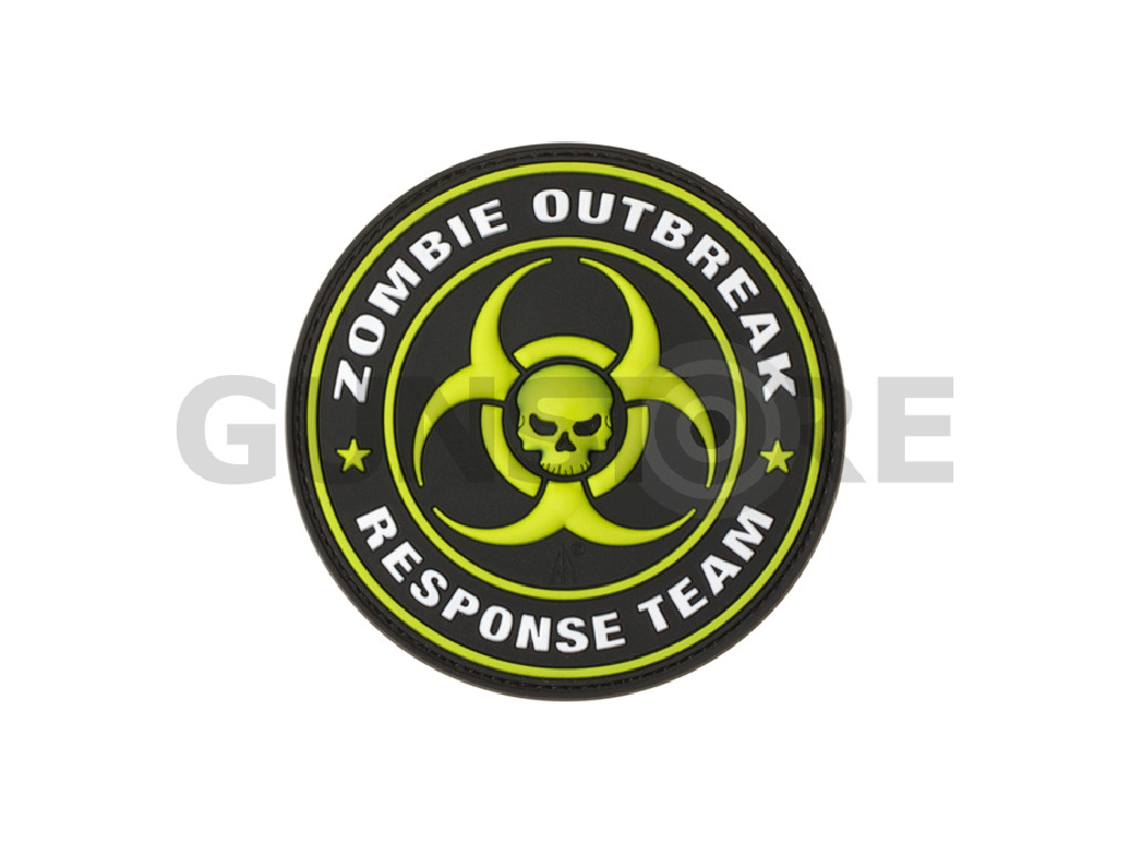 Zombie Outbreak Rubber Patch