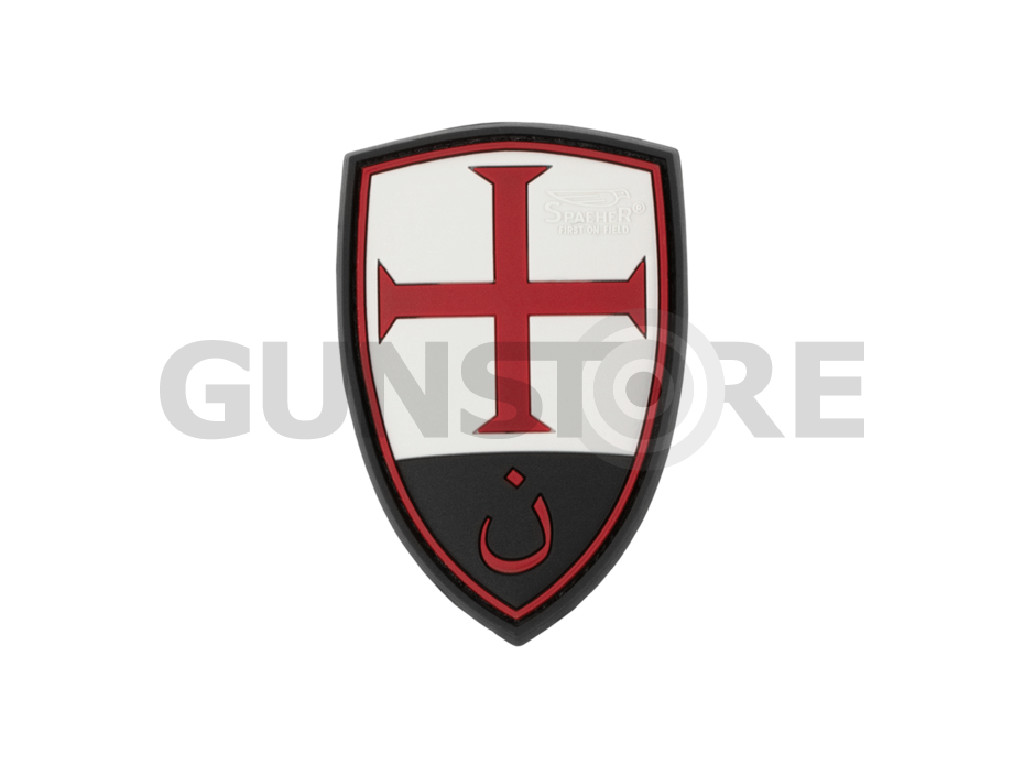 Crusader Shield Rubber Patch