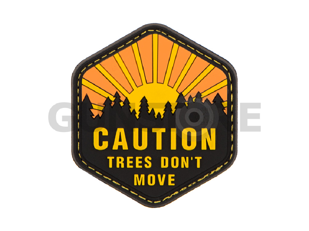 Trees Don't Move Rubber Patch