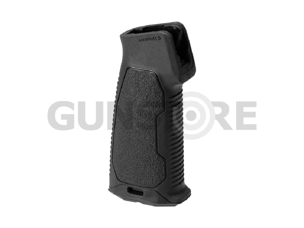 AR Flat Top Overmolded Pistol Grip in 15 degree