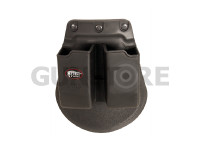Paddle Double Pistol Mag Pouch for Glock 0