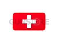 Swiss Flag Rubber Patch 0