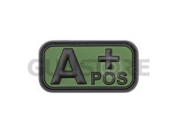 Bloodtype Rubber Patch A Pos 0