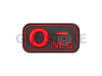 Bloodtype Rubber Patch 0 Neg