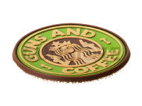 Guns and Coffee Rubber Patch 2