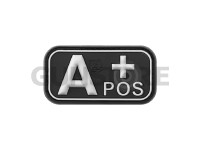 Bloodtype Rubber Patch A Pos 0