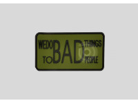 We do bad Things Rubber Patch