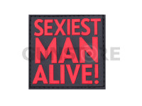 Sexiest Man Alive Rubber Patch 0
