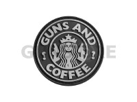 Guns and Coffee Rubber Patch 0