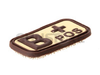 Bloodtype Rubber Patch B Pos 2