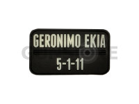 Geronimo EKIA Rubber Patch Glow in the Dark 0