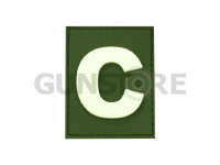 C Team Member Rubber Patch Forest GID