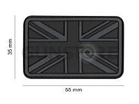 Small Great Britain Flag Rubber Patch 1