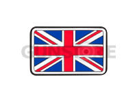Small Great Britain Flag Rubber Patch 0