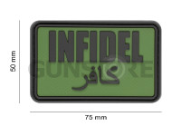 Infidel Large Rubber Patch 1