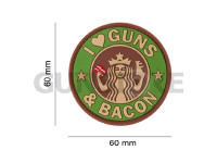 Guns and Bacon Rubber Patch 1