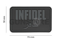 Infidel Large Rubber Patch 1