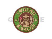 Guns and Bacon Rubber Patch 0