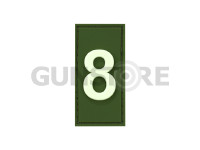 8 Team Member Rubber Patch Forest GID