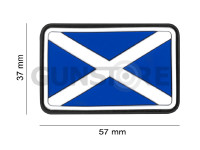 Scotland Flag Rubber Patch 1