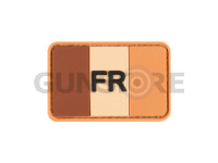 France Flag Rubber Patch 0