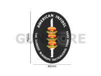 American Infidel Rubber Patch 3