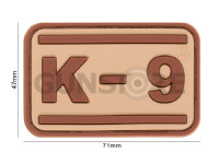 K-9 Rubber Patch 3