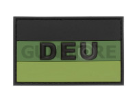 German Flag Rubber Patch 0