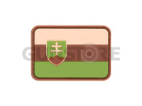 Slovakia Flag Rubber Patch 0