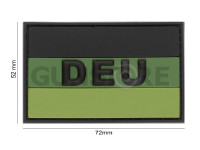 German Flag Rubber Patch 3