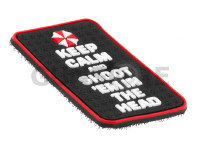 Keep Calm and Shoot Rubber Patch 1