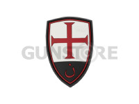 Crusader Shield Rubber Patch