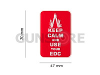 Keep Calm EDC Rubber Patch 1