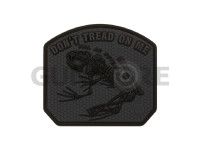 Don't Tread on me Frog Rubber Patch 0