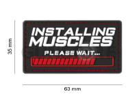 Installing Muscles Rubber Patch 1