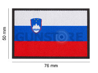 Slovenia Flag Patch 3
