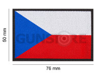 Czech Republic Flag Patch 3