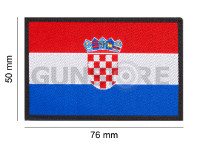 Croatia Flag Patch 3