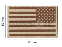 USA Reversed Flag Patch 3