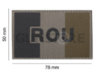 Romania Flag Patch 3