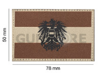 Austria Emblem Flag Patch 3