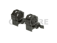 QD 25.4mm CNC Mount Rings Medium 1