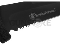 SW7S Fixed Blade Serrated Tanto 4