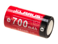 16340 Battery 3.7V 700mAh